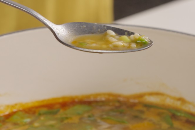 Consejos para cocinar Garbanzos con arroz y verduras